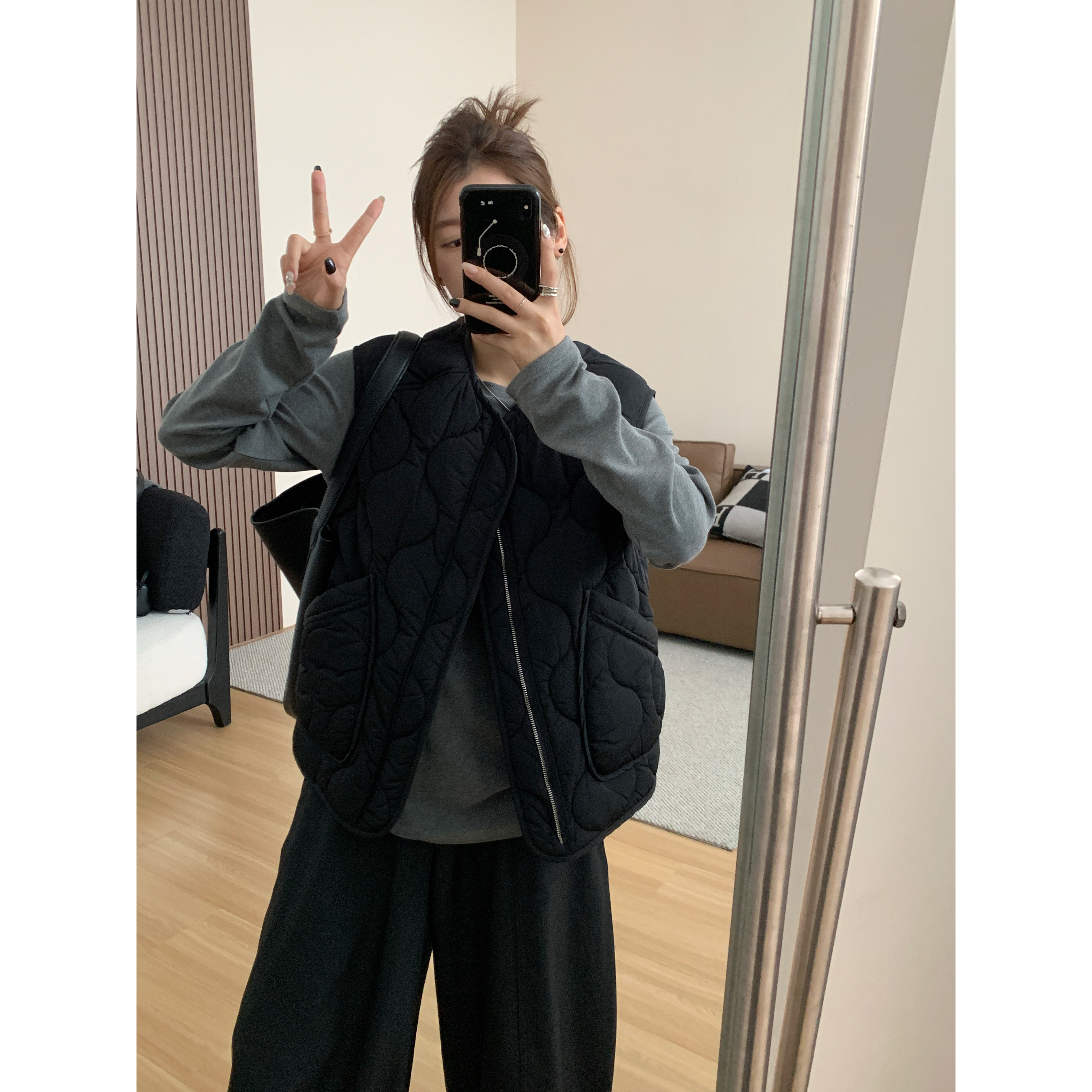 JMHHLL定制款棉服马甲外套