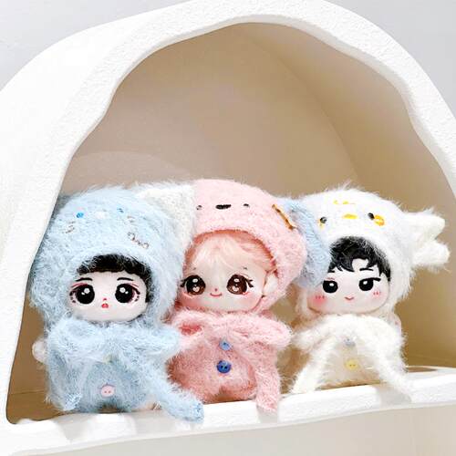 现货10cm娃衣棉花娃娃衣服