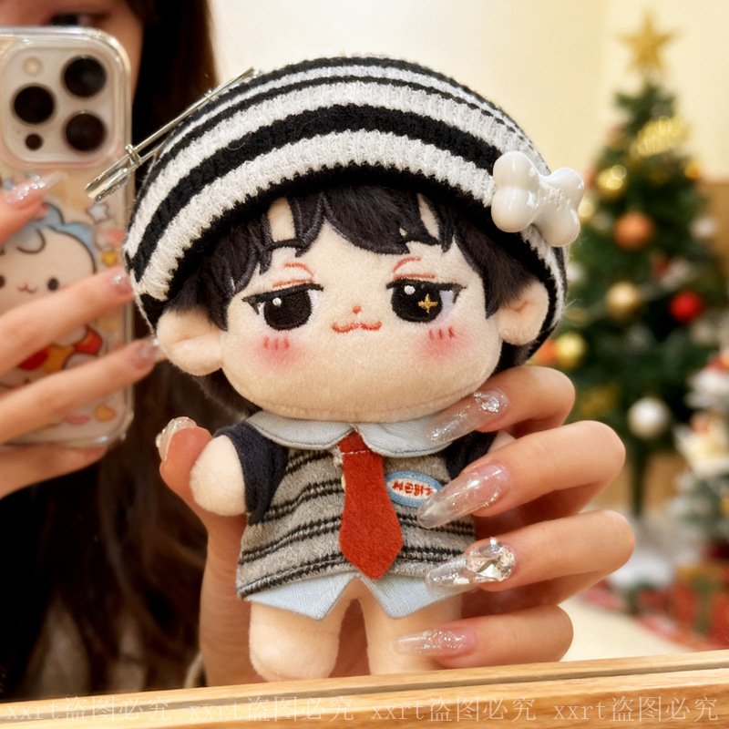 10cm娃衣套装搪胶毛绒公仔