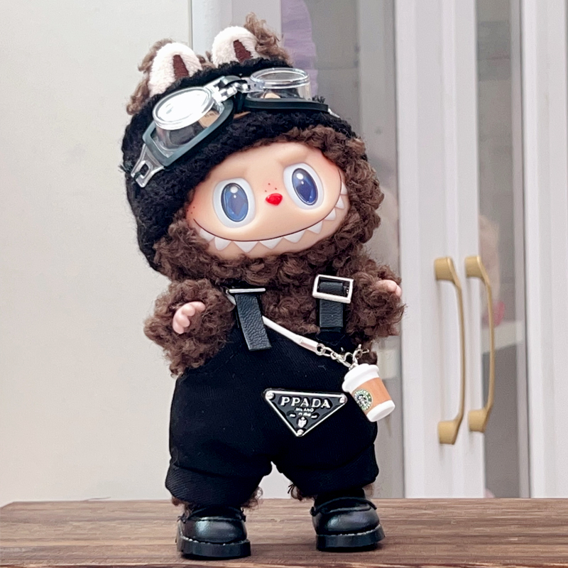 一二三代拉布布娃衣labubu衣服