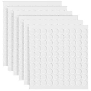 600 Pcs Transparent Double-sided Tape Adhesive Dots Glue