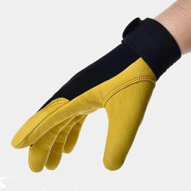 1 Pair Safety Work Gloves Builder Gloves Gardening Gloves Li