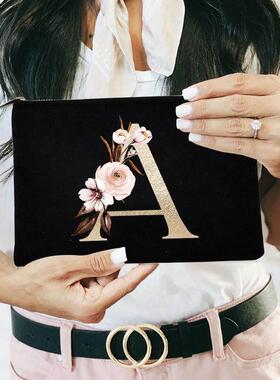 Women Cosmetic Bag Bridesmaid MakeUp Case Beauty Toiletries