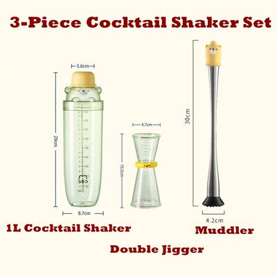 Cocktail Shaker Bar Set Margarita Mixer Drink Cup