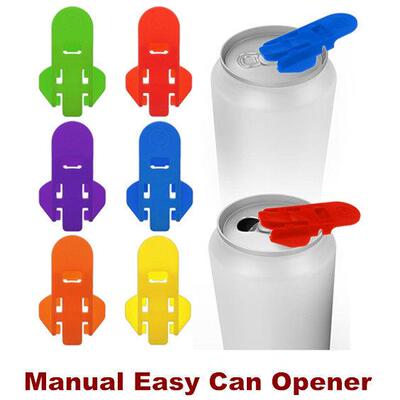 Can Top Ring Opener Tool Soda Beer Beverage Pop Covers