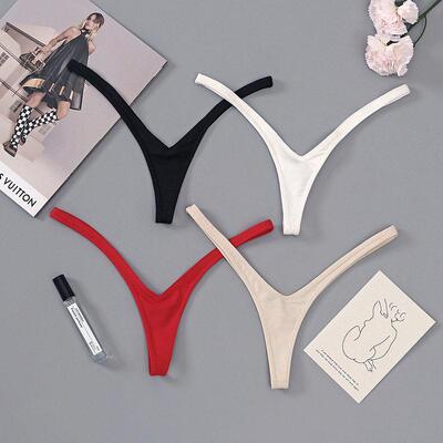 Sexy Sports Panties Ms Underpants Seamless Thong G String 裤