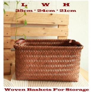 Woven Basket for Storage Organization Storage