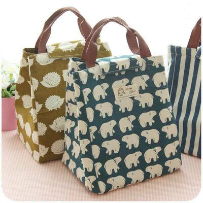 .Picnic Lunch Bags for Women kids Men Cooler Tote Bag Case