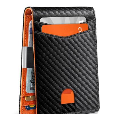 Minimalist mens RFID blocking multifunctional ultrathin 1