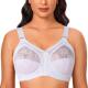 Lace Minimizer Unlined Women Bra Size Plus Bras Big White