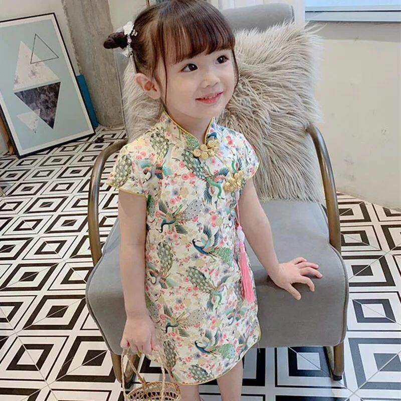 Baby Girls Dresses Summer Floral Baby Girl Dress Children Ch