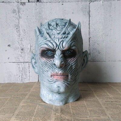 Game Of Thrones Halloween Mask 权利的游戏异鬼夜王头套面具