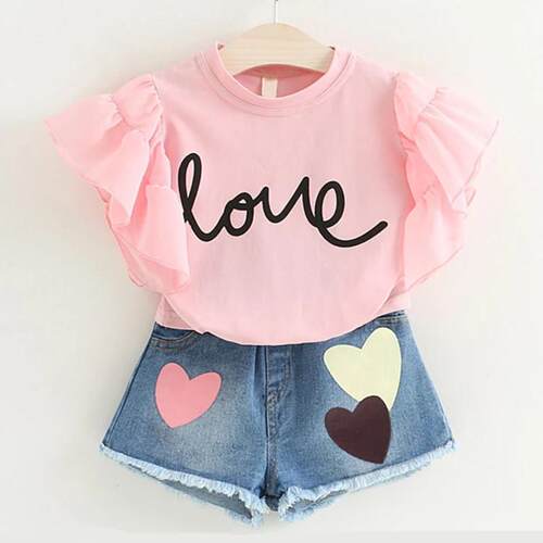 Clothes For Girls Summer Toddler Girls Clothes 2Pcs Outfits