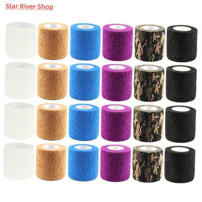 Colorful Sport Self Adhesive Elastic Bandage Wrap Tape 4.5m