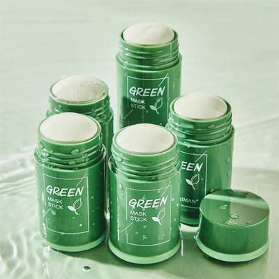 Green Tea Mask Stick Deep Cleansing Moisturizing Clay Stick