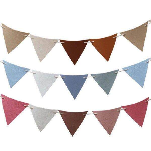 3M PU Triangle Flags Camping Tents Flags Festive Birthday
