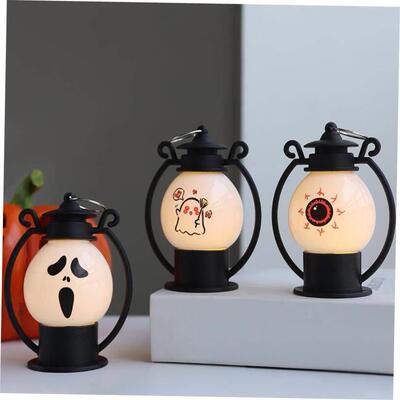 Halloween jack-o -lantern small oil lamp decoration万圣节