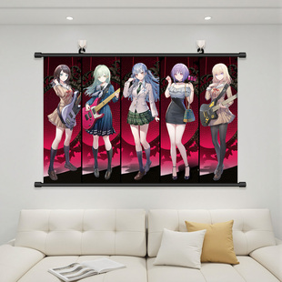 明日方舟AveMujica联动海报颂乐人偶挂画动漫寝室客厅装饰画壁画