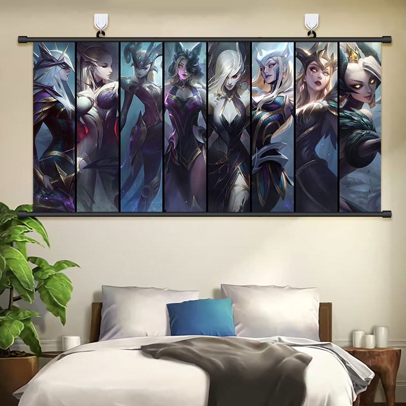 英雄联盟魔女系列挂画