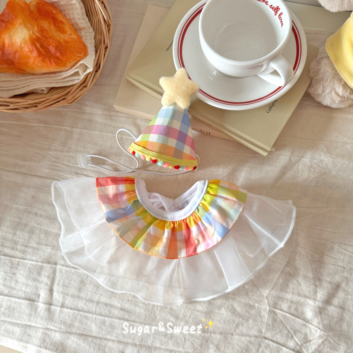 宠物猫咪口水巾生日围脖帽子彩色格子庆生拍照狗狗装饰品布偶比熊,宠物/宠物食品及用品,围巾/口水巾,淘宝优惠券,粉丝福利购,淘宝优惠卷