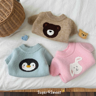 狗狗衣服可爱卡通毛衣猫咪冬装保暖宠物比熊泰迪服饰韩秋冬新款