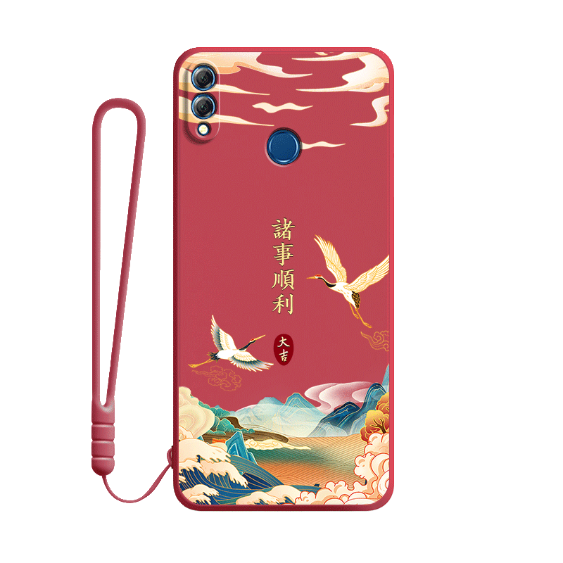 适用华为荣耀8xmax手机壳are一al00硅胶保护套honor全包防摔男女8xmαx新款8x软max外壳areal钢化膜磨砂软壳