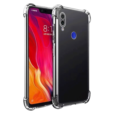 适用小米红米Note7Pro手机壳redminote7新款透明硅胶全包防摔noto女redmi保护not套nont八n7p钢化膜nore男por