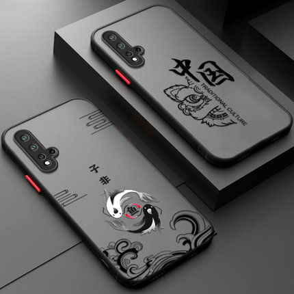 适用华为Nova5手机壳透明磨砂Novo5Pro网红SEA一AL00子非鱼nove全包n5镜头SEAAL10防摔软硅胶note男por女navo