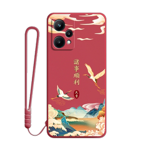 中国风适用OPPOK10X手机壳K10X全包OPPO镜头x5g硅胶opopk防摔oopok保护5G套opp0pp0ppok男oppk女opk新款opook