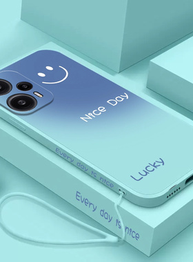 微笑适用红米note12turbo手机壳redminote12T小米新款nt保护trubo硅胶tu套全包not防摔redmi男女noto外壳nont