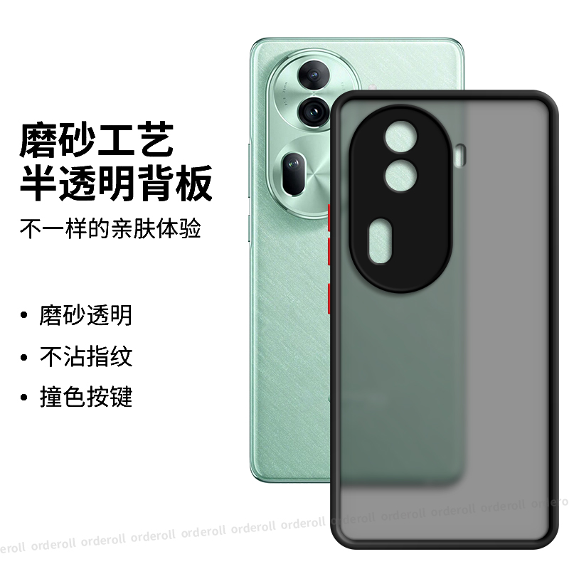 软硬结合，亲肤手感，不沾指纹，全包保护