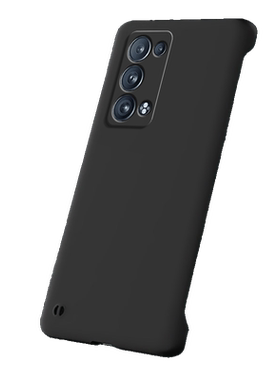 无边适用opporeno6pro+手机壳Reno6por十新款5Goppo全包opporen曲面屏防摔女opopreno保护套0pp0男opreno磨砂