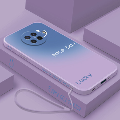 渐变微笑适用OPPOAce2手机壳ace2oppo新款oppoaec硅胶保护套opopace男PDHM00女opooace全包opporenoace防摔潮