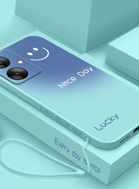 适用小米红米13R手机壳Redmi13R5G微笑5G磨砂23124RN87C硅胶全包防摔保护套red米男女redmiR新款C外壳十三R13