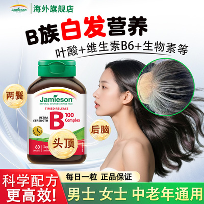 【白发常备】叶酸片+维生素b族