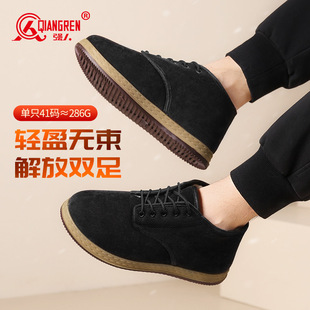 男冬季 轻便鞋 保暖加绒棉鞋 户外防寒鞋 高帮加厚二棉鞋 3515强人布鞋