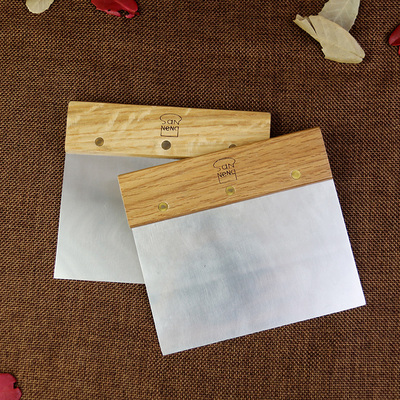 三能不锈钢切面蛋糕刮板奶油抹刀