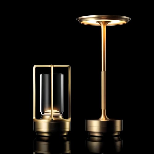 酒吧餐厅北欧氛围灯创意咖啡馆充电款户外露营台灯夜灯清吧桌子灯