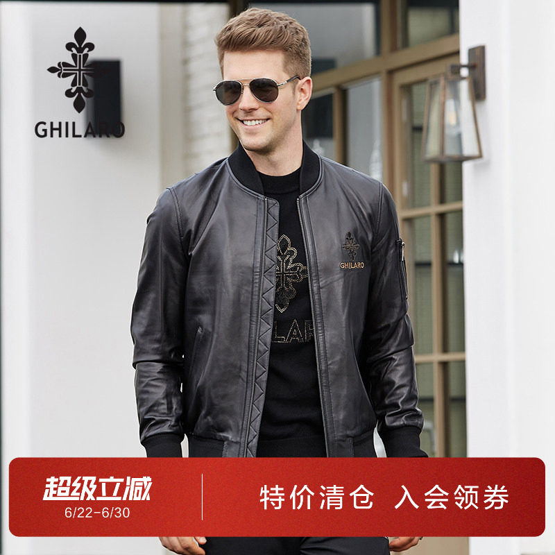 雷迪波尔旗下古劳男装皮衣绵羊