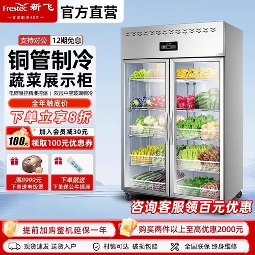 新飞制冷四门冰箱全铜管