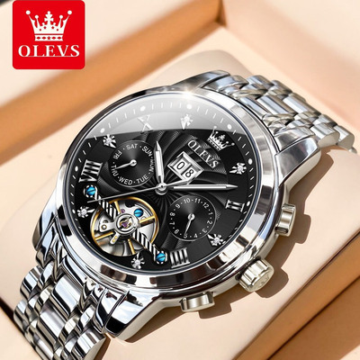 欧利时手表男款名牌纯机械表男士正品牌全自动防水名表十大S-9910
