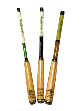 抛竿问道溪流钓钓24cm黑绿黄色马口白条鳑鲏鱼便携迷你短节小物竿