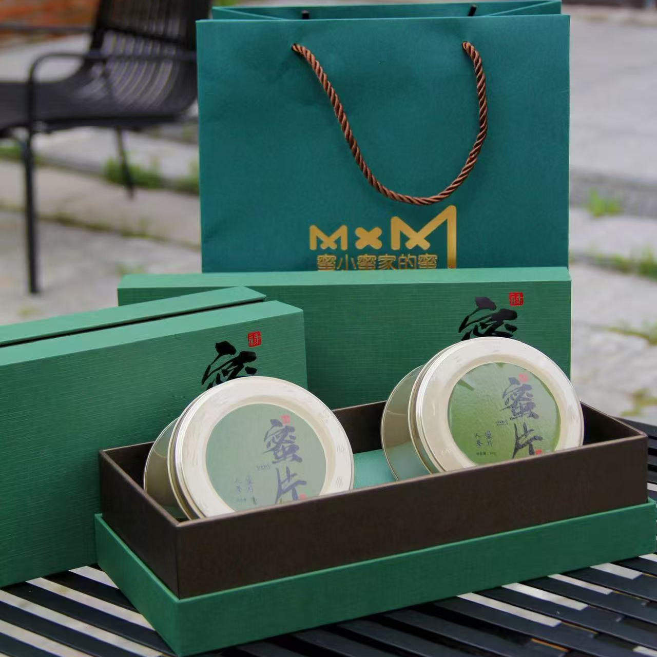 蜜小蜜家的蜜黑龙江椴树蜂蜜长白山足龄人参新鲜即食冲泡人参蜜片