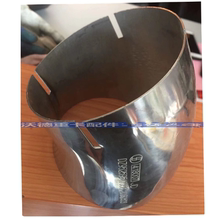 适配陕汽重卡德龙新M3000X3000消声器排气弯头接口排气管卡箍夹子