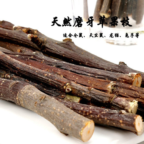 仓鼠金丝熊零食用品磨牙苹果枝