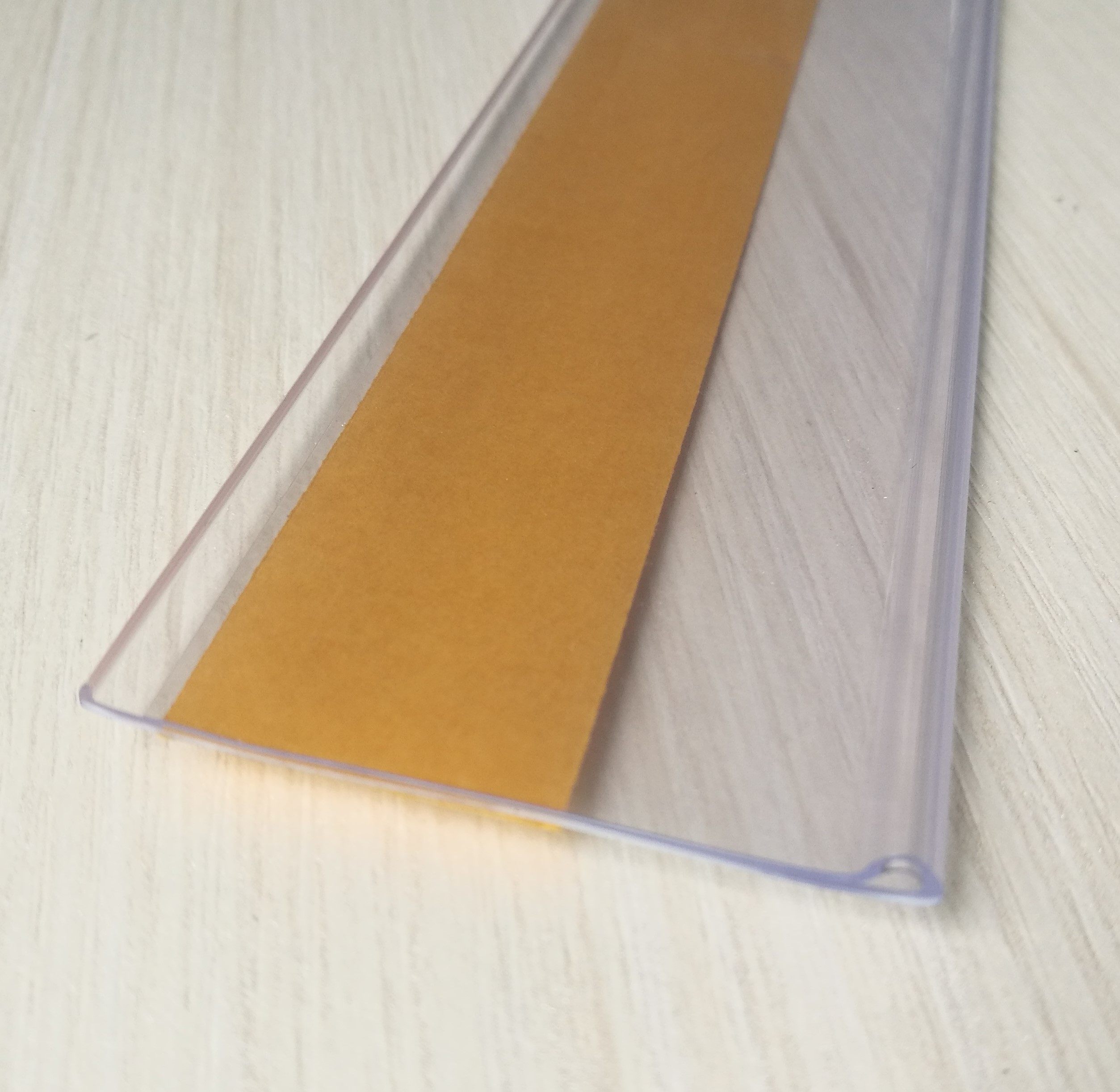 标价条粘贴带胶塑料透明价格签