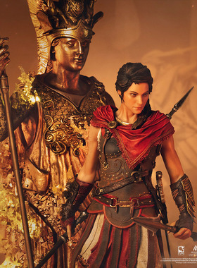 『现货』刺客信条：奥德赛 KASSANDRA 卡珊德拉1/4 发光雕像