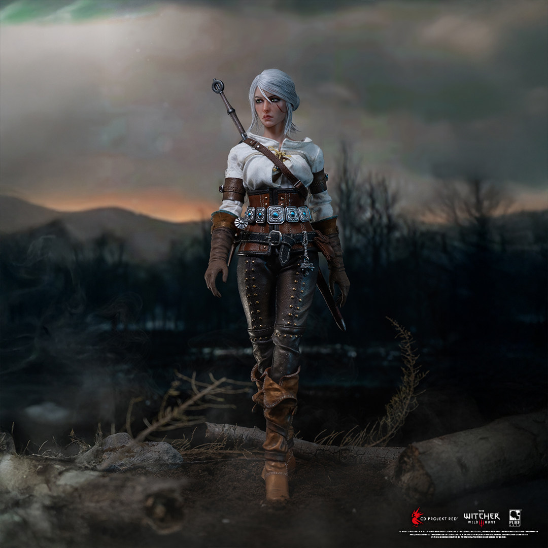 『预售不包邮』《巫师3：狂猎》希里1/6可动关节人偶