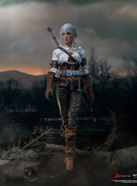 『预售不包邮』《巫师3：狂猎》希里1/6可动关节人偶