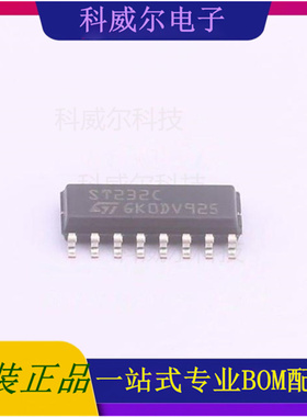 ST232CDR 封装SOIC-16_150mil ST(意法半导体) 芯片 全新原装
